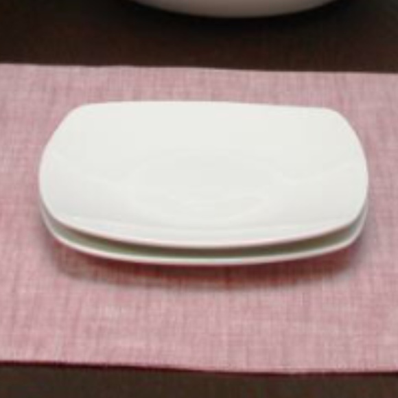 NWOT GIBSON HOME ZEN FINE CERAMIC DINNER PLATES - Picture 5 of 5